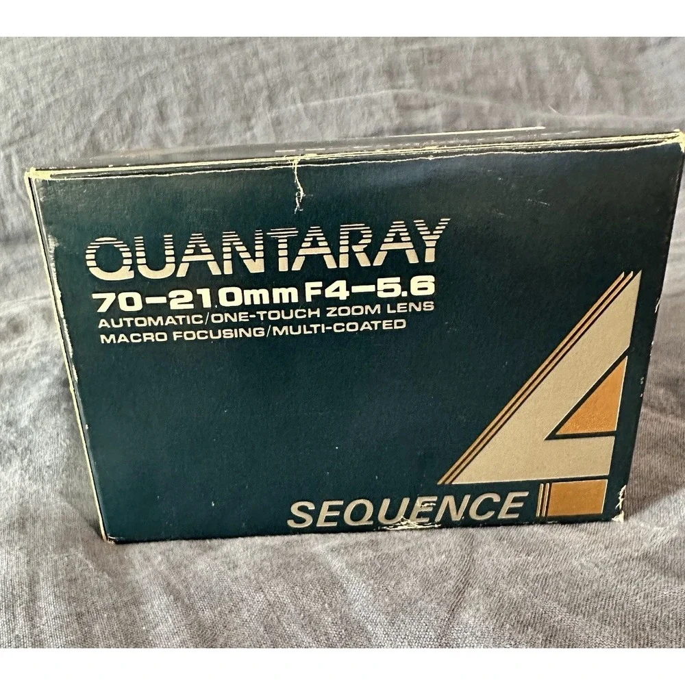NEW Quantaray 70-210mm f4-5.6‎ Sequence Lens for Pentax K  25-166-2532